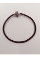 PULSERA VICEROY CUERO Y PLATA REF. VR226582