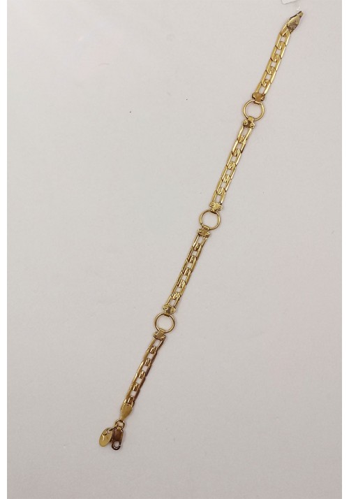 PULSERA CHAPADA EN ORO REF. XP000028