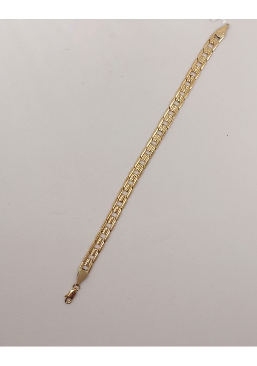 PULSERA CHAPADA EN ORO REF. XP000026