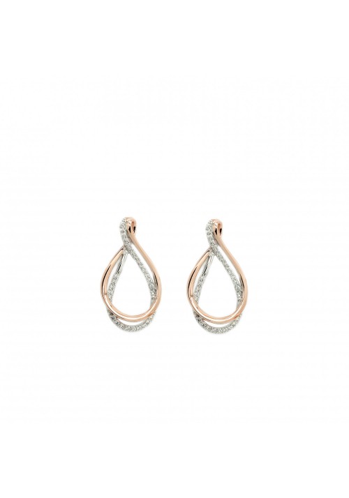 PENDIENTES PLATA LINEARGENT MUJER. REF. 17068-A