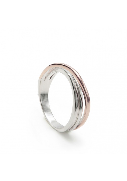 ANILLO PLATA LINEARGENT MUJER REF. 18045-R-R