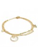 PULSERA PLATA DORADA LINEARGENT MUJER REF. 118-18431-P