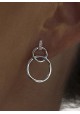 PENDIENTES LINEARGENT PLATA MUJER REF. 18528-A