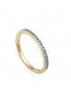 ANILLO VICEROY PLATA CHAPADA EN ORO MUJER REF. 9118A010-33