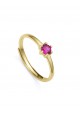 ANILLO VICEROY PLATA CHAPADA EN ORO MUJER. REF. 9115A013-39