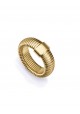 ANILLO VICEROY ACERO DORADO TUBOGAS MUJER. REF. 75393A01812