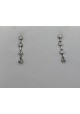 PENDIENTES PLATA RODIADA CON CIRCONITAS