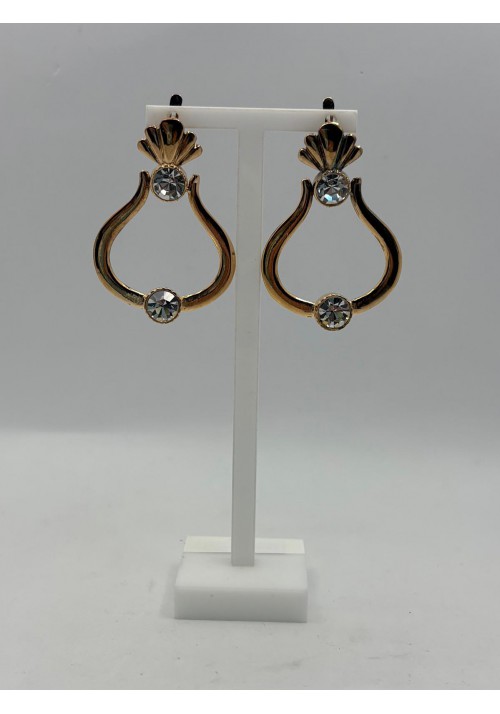 PENDIENTES CHAPADOS CON CIRCONITA