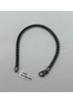 PULSERA PLATA OXIDADA