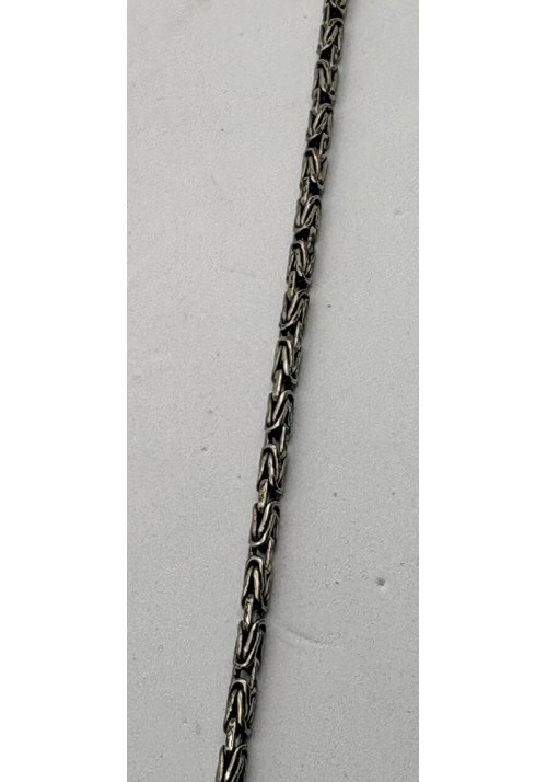 PULSERA PLATA ENVEJECIDA MARCA VICEROY