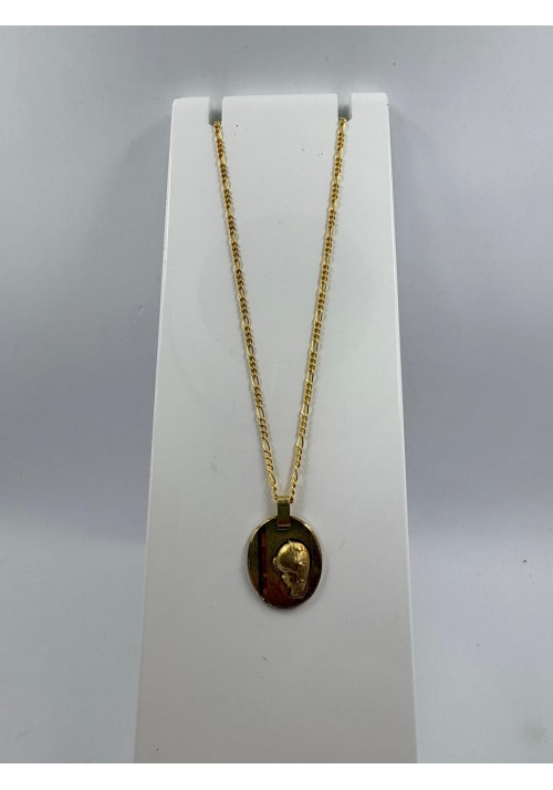 CADENA Y MEDALLA DE NIÑA CHAPADA