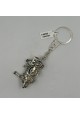 LLAVERO PLATA MAQUINA DE TREN