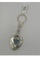 LLAVERO PLATA FORMA CORAZON